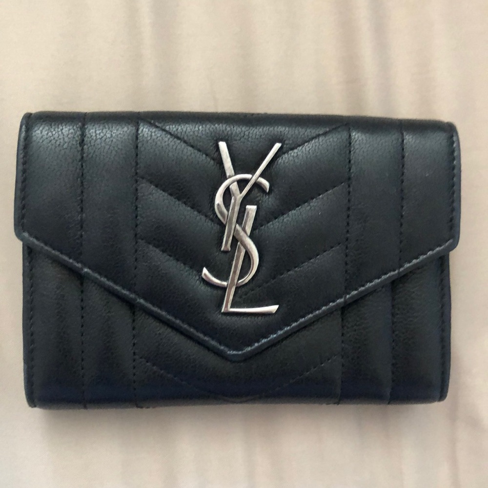 Small Monogram YSL Envelope Wallet